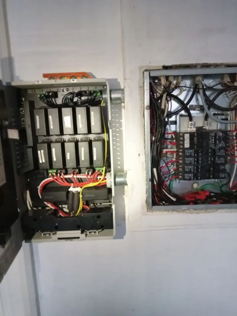 Electrical panel upgrade completed for Carbon Monoxide Detector Installation in Centre